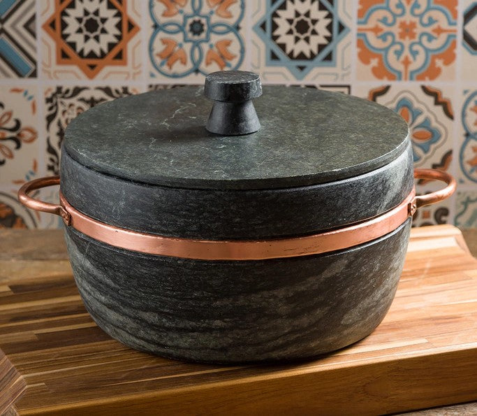 Jogo 4 Peças Pedra de Sabão - Todos os tipos de fogão