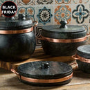 Jogo 4 Peças Pedra de Sabão - Todos os tipos de fogão