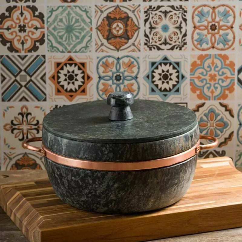 Jogo 4 Peças Pedra de Sabão - Todos os tipos de fogão