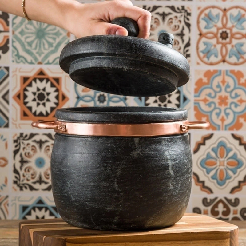 Jogo 4 Peças Pedra de Sabão - Todos os tipos de fogão